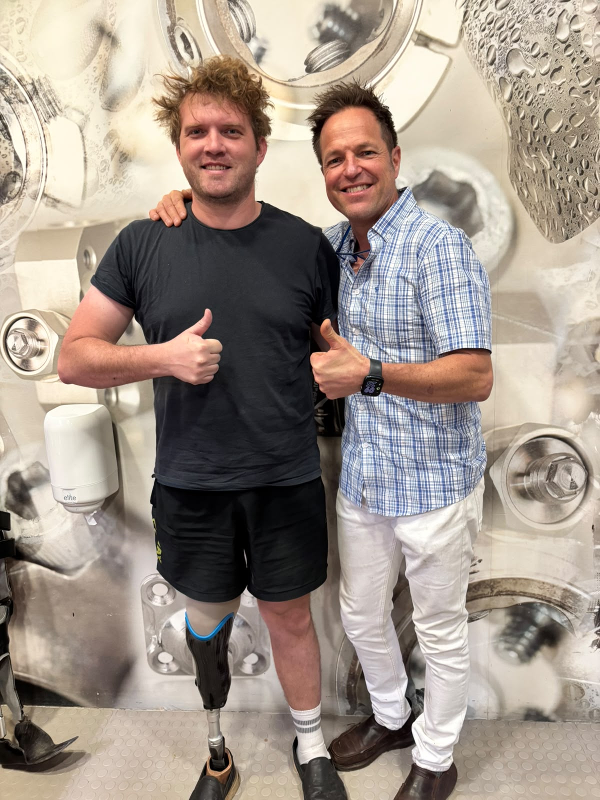 Divan Engelbrecht and Jaco Deist